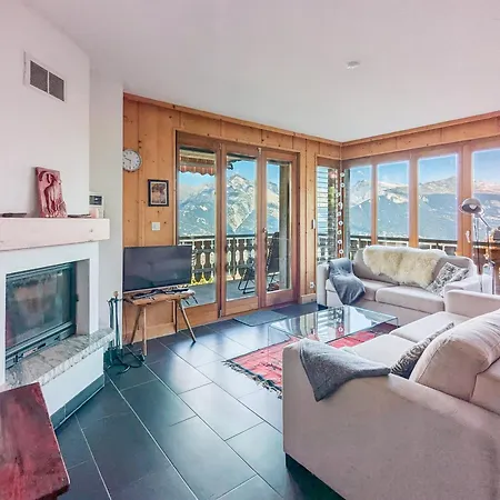 Avec Terrasse Et Vue Imprenable Veysonnaz